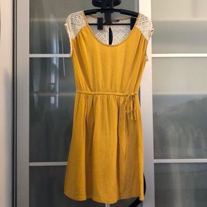 Mustard Prana Dress